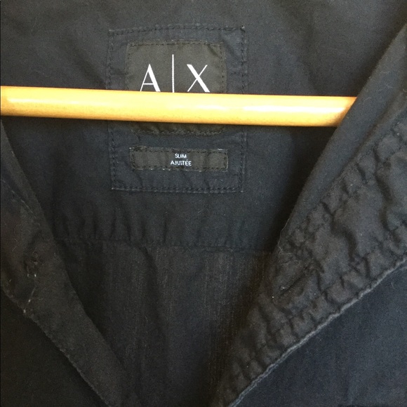 Armani Exchange Blue Shirt - Picture 5 of 5